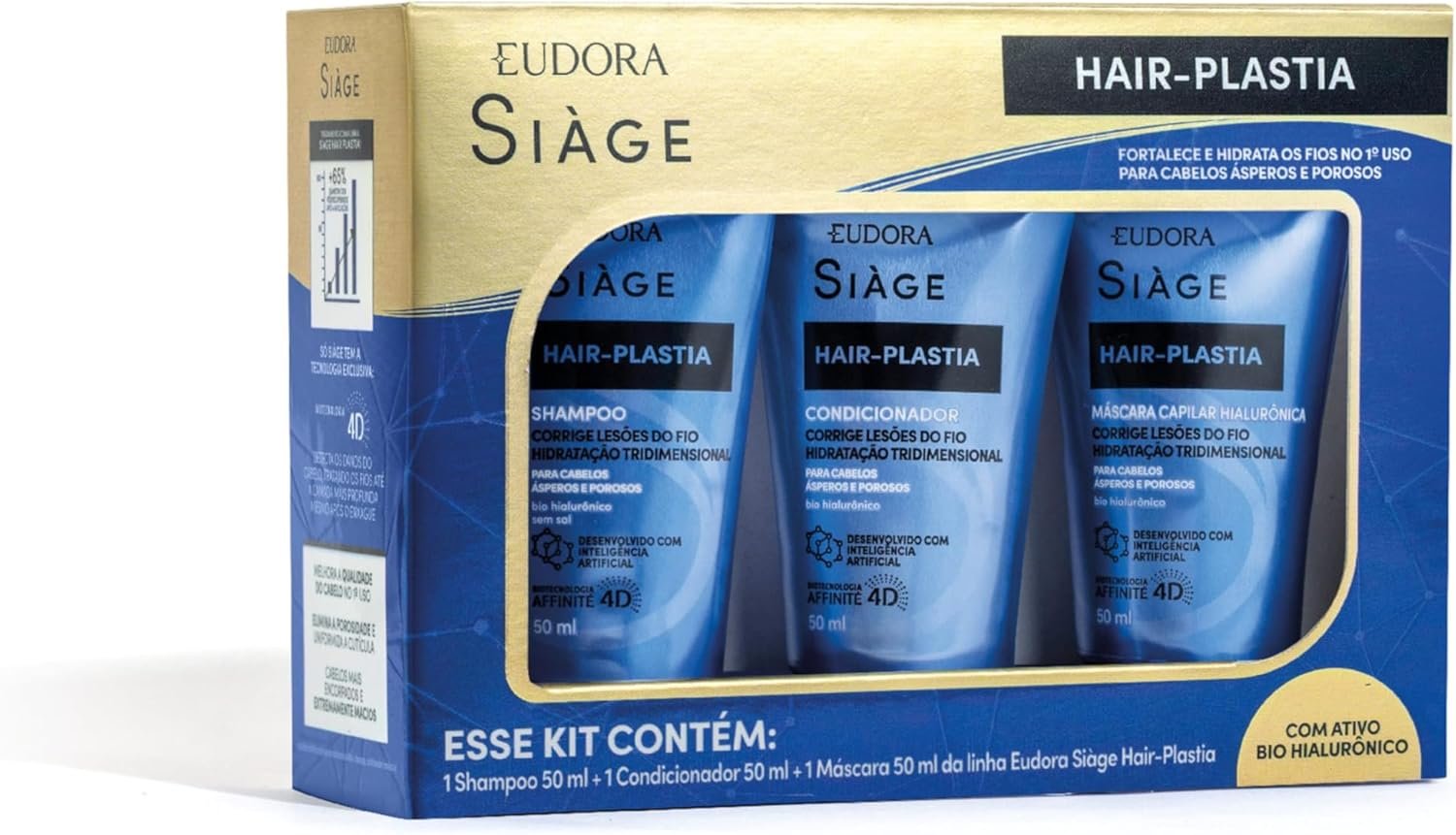 No momento, você está visualizando Transforme Seu Cabelo com o Kit Siage Hair Plastia Mini