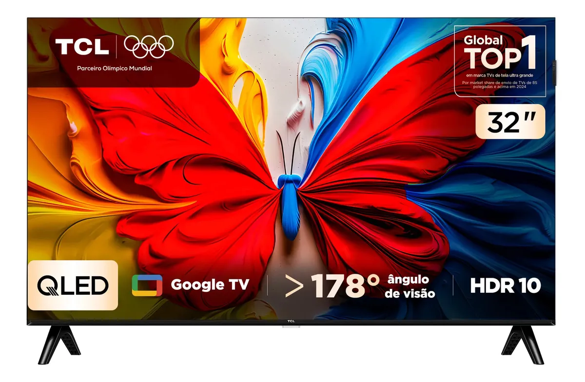 Leia mais sobre o artigo Smart TV TCL 32 Polegadas FHD QLED S5K: Imagem Incrível, Som Envolvente e Tecnologia Google TV na Sua Casa