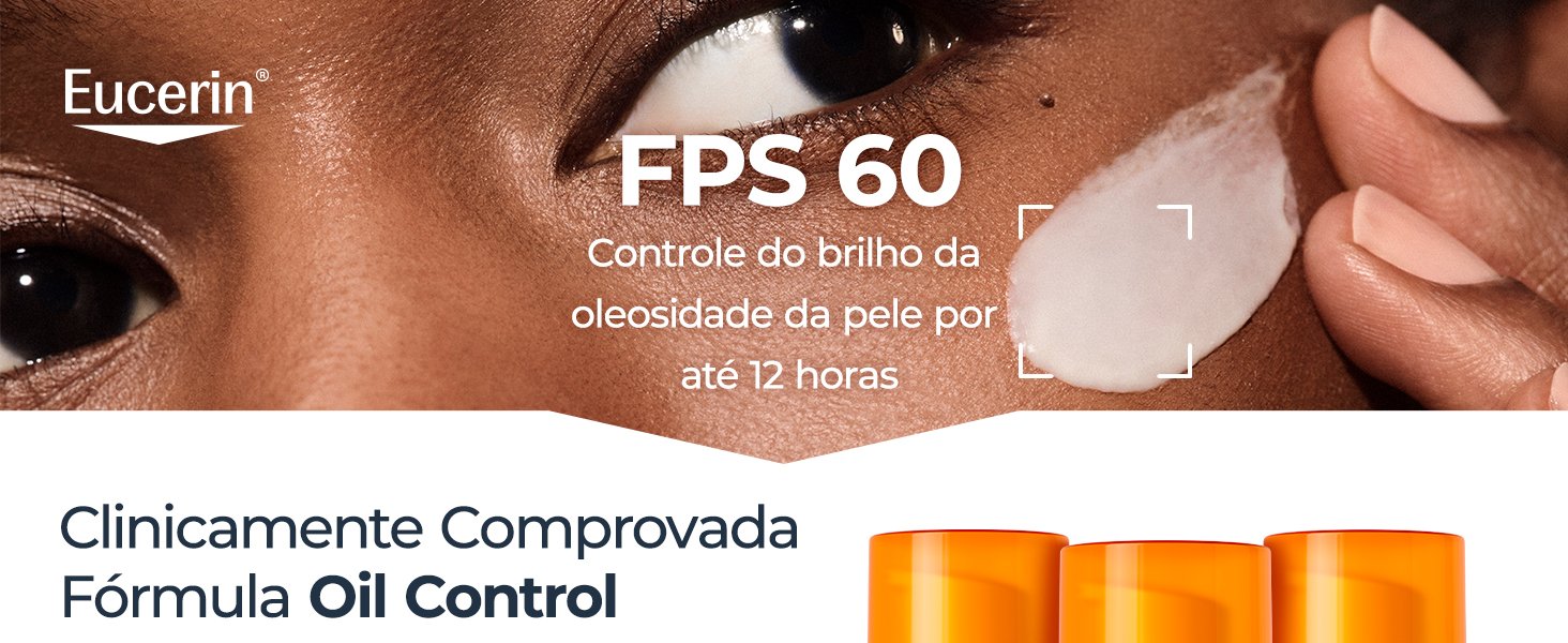 Sun oil control creme facial FPS 60