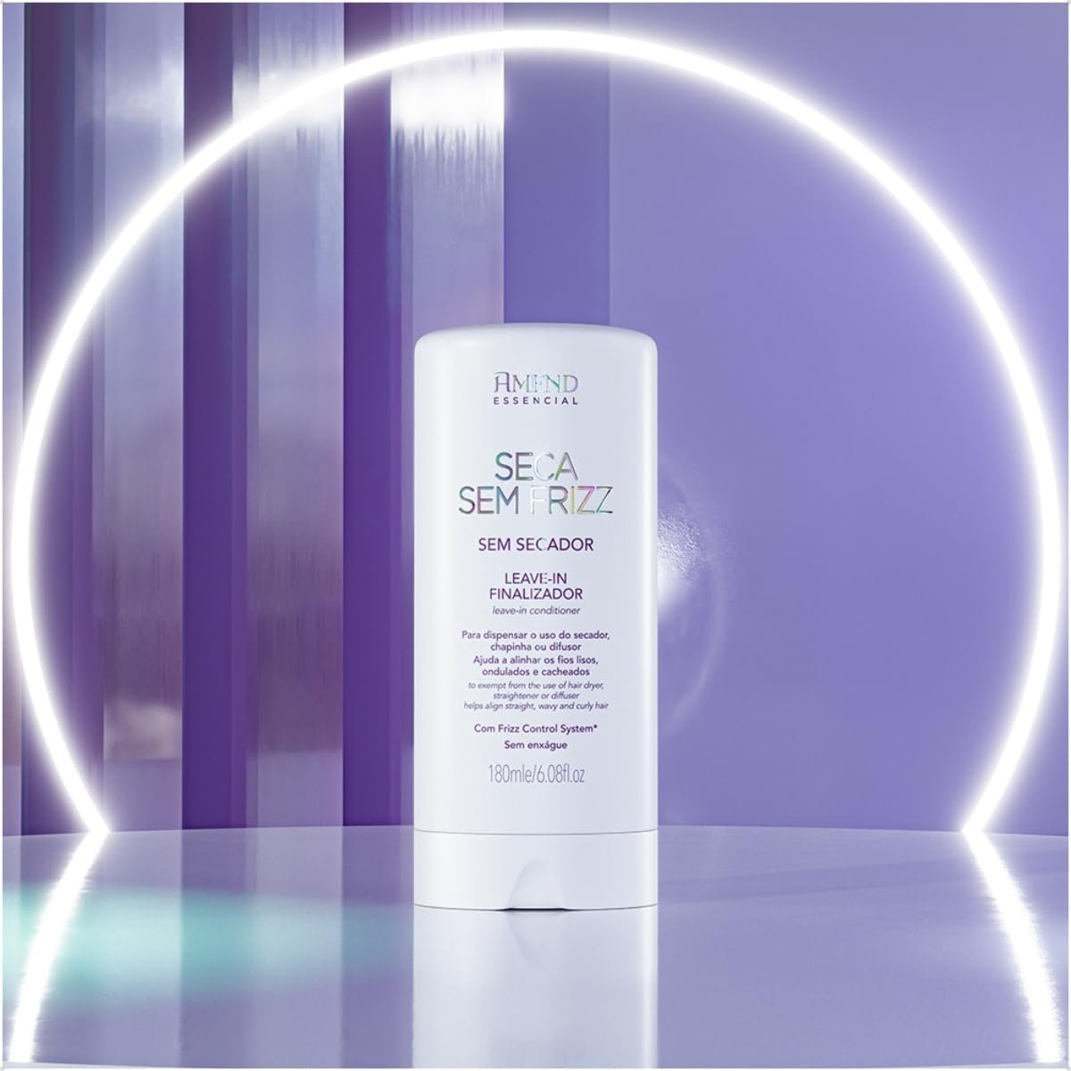 Leave - in Essencial Seca Sem Frizz Amend 180g - Imagem 8