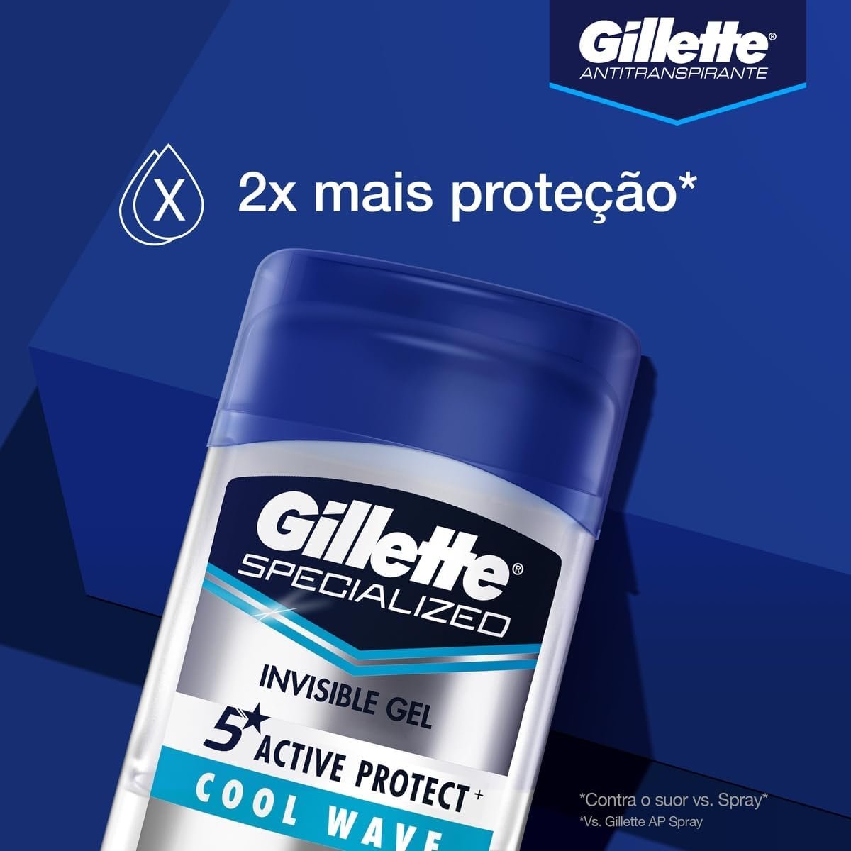 Gillette Desodorante Antitranspirante em Gel Cool Wave 45 g - Imagem 4