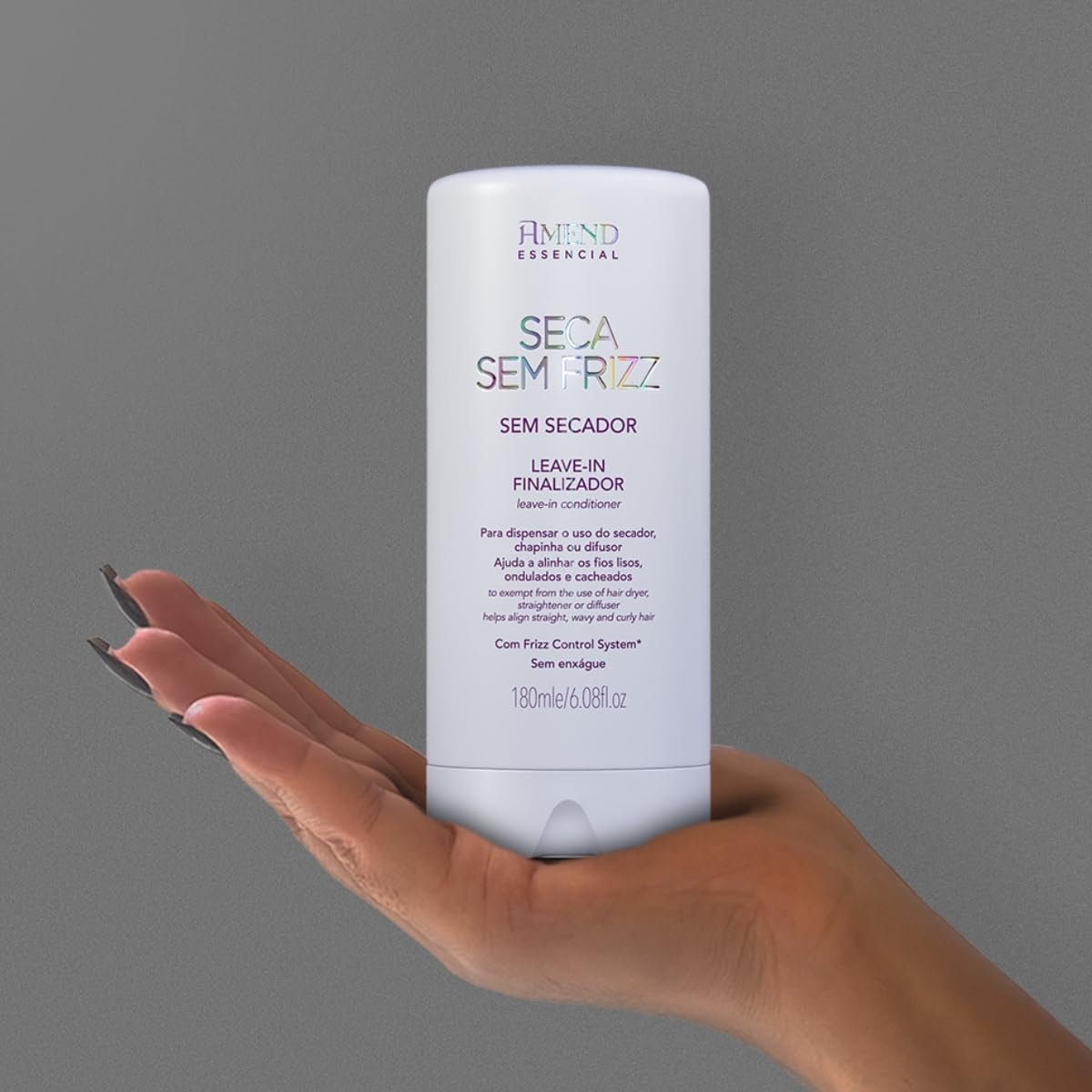 Leave - in Essencial Seca Sem Frizz Amend 180g - Imagem 3